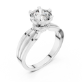 Valerisse 6.5 mm Diamond Ring