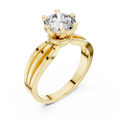 Valerisse 6.5 mm Diamond Ring
