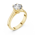 Elarienne 6.5 mm Diamond Ring