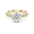 Elsinara 6.5 mm Diamond Ring