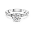 Rosavelle 6.5 mm Diamond Ring