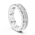 Virellia Emerald-Cut Diamond Eternity Ring