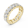 Virellia Emerald-Cut Diamond Eternity Ring