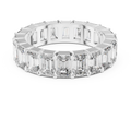 Virellia Emerald-Cut Diamond Eternity Ring