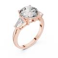 Virelia 9 mm Diamond Ring