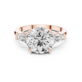 Virelia 9 mm Diamond Ring