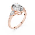 Rosavienne Oval Diamond Ring