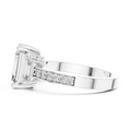 Caledria Emerald-Cut Diamond Ring