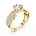 Nimuelle 6.5 mm Diamond Ring