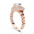 Rosavelle 6.5 mm Diamond Ring