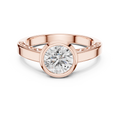 Calyndra 6.5 mm Diamond Ring