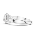 Elarienne 6.5 mm Diamond Ring