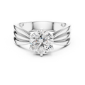 Virelia 7 mm Diamond Ring