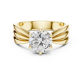 Virelia 7 mm Diamond Ring