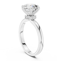 Novalisse 8 mm Diamond Ring
