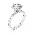 Novalisse 8 mm Diamond Ring