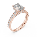 Ophirene Emerald cut Diamond Ring