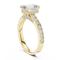 Ophirene Emerald cut Diamond Ring