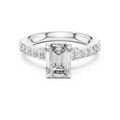 Ophirene Emerald cut Diamond Ring