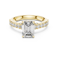 Ophirene Emerald cut Diamond Ring