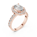 Maevora 9.4 × 6.5 mm Oval Diamond Ring