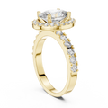 Maevora 9.4 × 6.5 mm Oval Diamond Ring