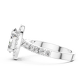 Maevora 9.4 × 6.5 mm Oval Diamond Ring