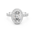 Maevora 9.4 × 6.5 mm Oval Diamond Ring