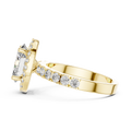 Maevora 9.4 × 6.5 mm Oval Diamond Ring