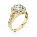 Cavellia 7.0 mm Diamond Ring