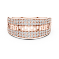 Celestienne Multi-Size Round Diamond Ring