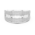 Celestienne Multi-Size Round Diamond Ring
