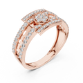 Elarienne Multi-Size Round Diamond Ring