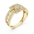 Elarienne Multi-Size Round Diamond Ring