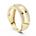 Seravienne Multi-Size Round Diamond Ring