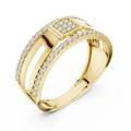 Seravienne Multi-Size Round Diamond Ring