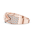 Avelisse Chevron Multi-Size Diamond Ring