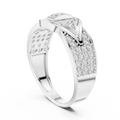 Avelisse Chevron Multi-Size Diamond Ring