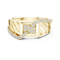 Elvarielle Round Diamond Ring