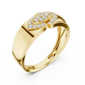 Aurelia Oval Halo Round Diamond Ring