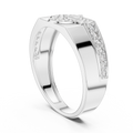 Seraphine Cascade Round Diamond Ring