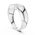 Celestine Bowline Round Diamond Ring