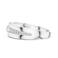 Virellienne Floral Cluster Pavé Diamond Ring