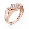 Virellara Kite Pavé Diamond Ring