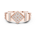 Virellara Kite Pavé Diamond Ring