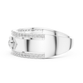 Cyravienne Linear Pavé Band Diamond Ring