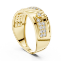 Varellienne Chevron Pavé Diamond Ring