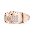 Zarevienne Geometric Diamond Ring