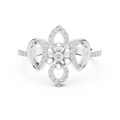 Valerienne Floral Cluster Diamond Ring