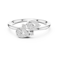 Valerienne Twin Bloom Diamond Ring